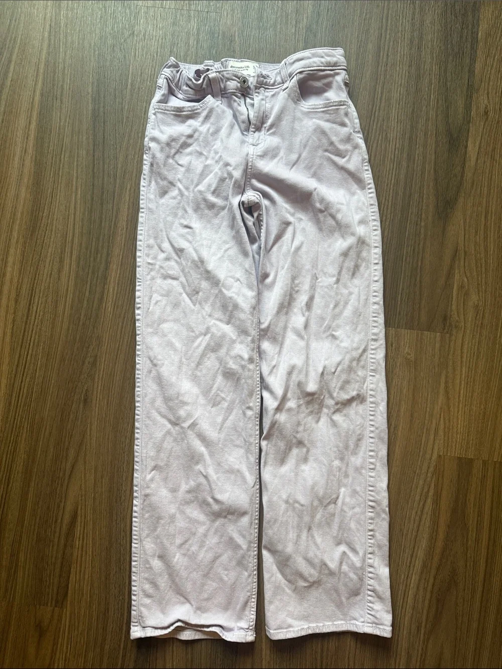 abercrombie kids Pale purple Straight-Leg Jeans 15/16 long
